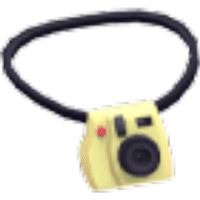 Yellow Instant Camera
