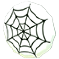 Eco-White-Spider-Web-Badge