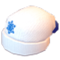 White Winter Hat