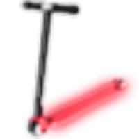 Neon-Red-Scooter