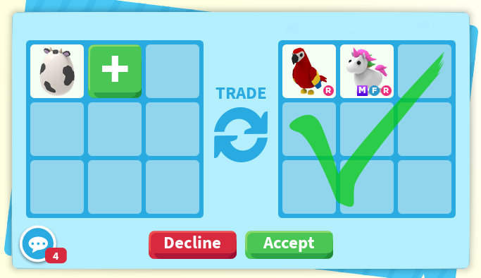 SUCCESSFUL TRADING in Roblox Adopt Me! 